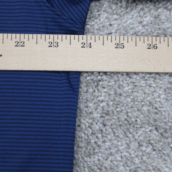 Greg Norman Polo Shirt NWT Mens Large Blue ML75 PlayDry Short Sleeve Pullover - Picture 12 of 13